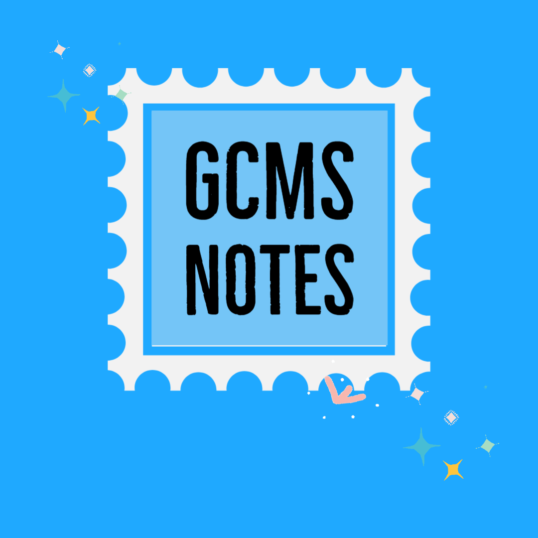 GCMS-Notes