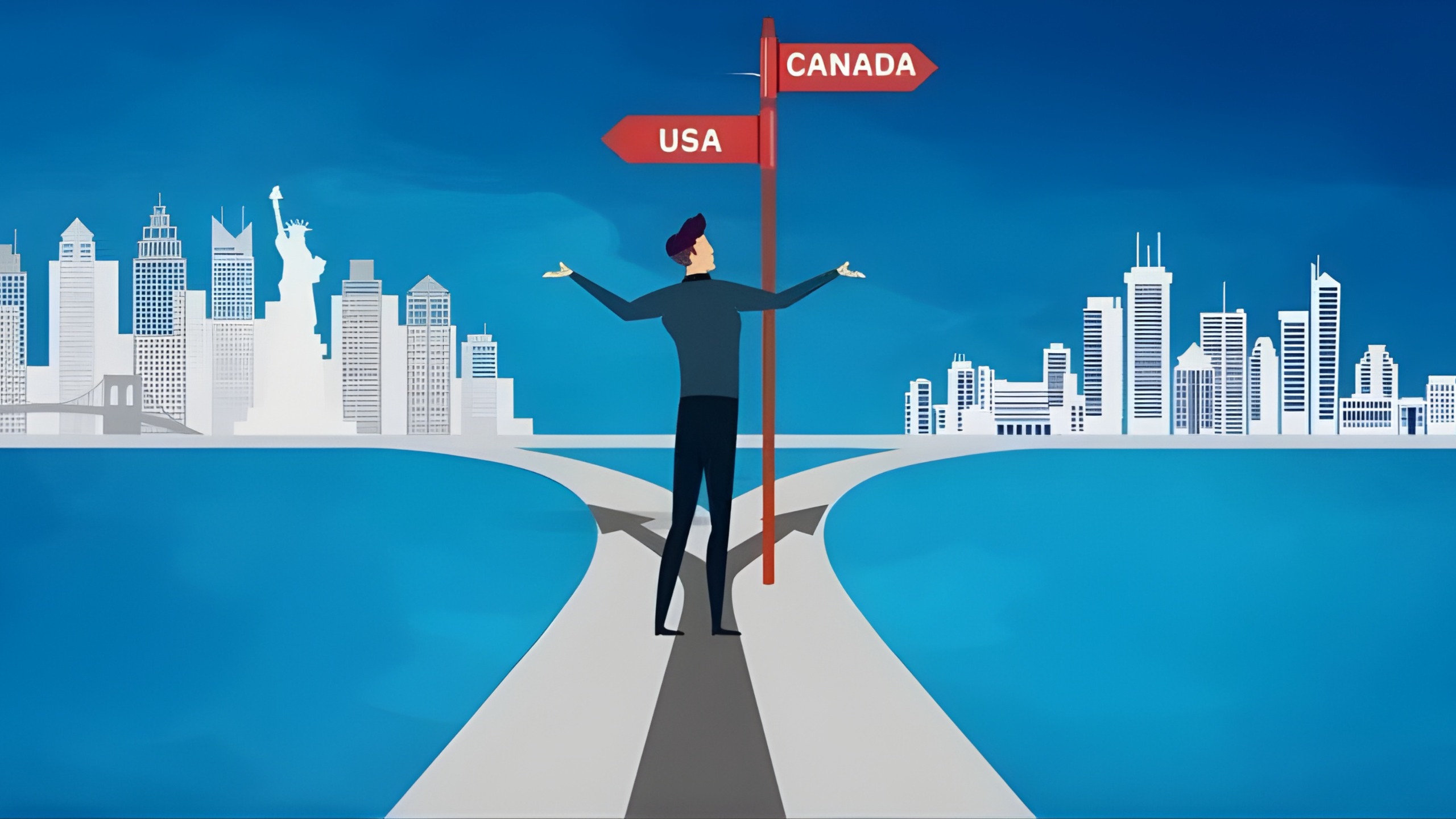 Canada vs USA Immigration in 2025